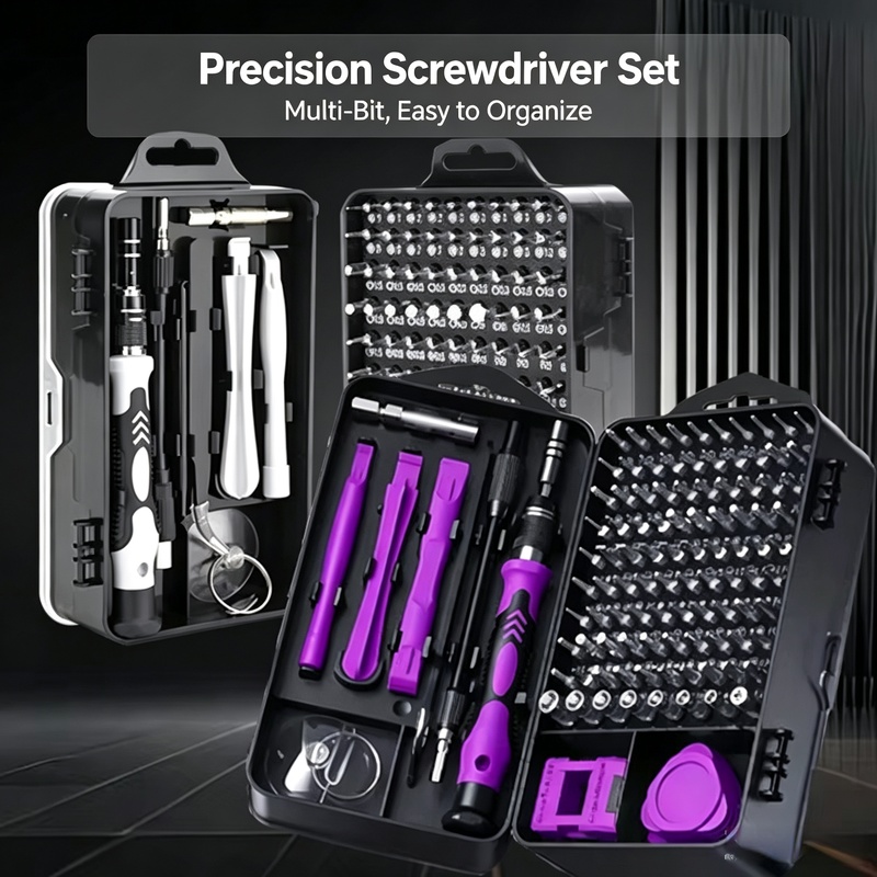 Screwdriver Set - 115‑in‑1 Precision Screwdriver Kit, Torx Triwing