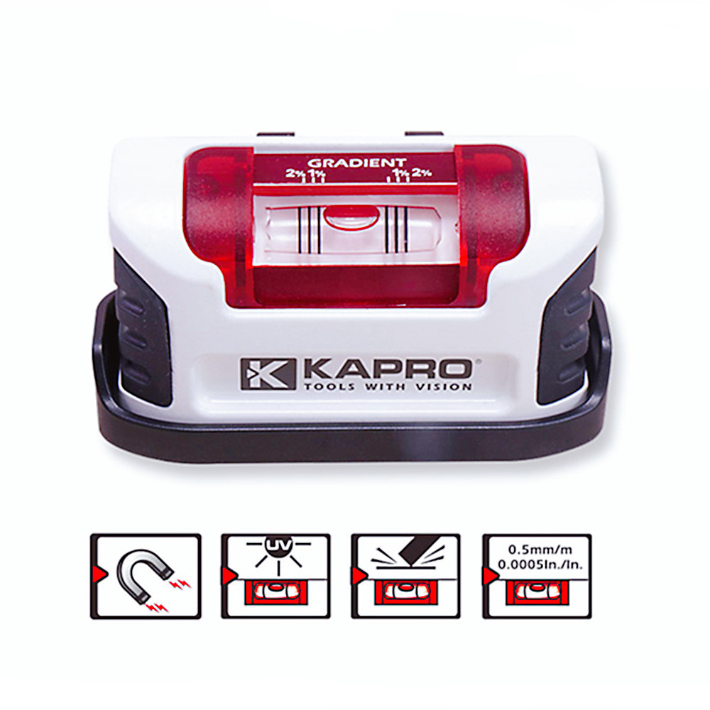 Kapro 10cm Belt Clip Magnetic  - Spirit Level recension och pris