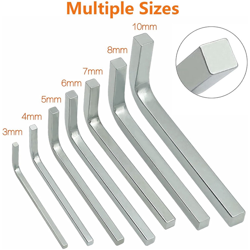 7Pcs Square Head Wrench Set L  - Screwdriver Set recension och pris